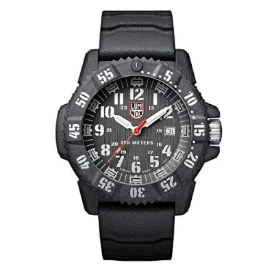 Image of Luminox Master Carbon Seal XS.3801.L Mens Watch 46mm Dive in Black Date Function 300m Water Resistant Sapphire Glass