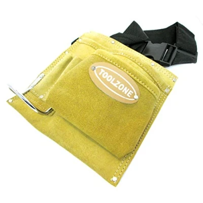 Image of Toolzone 5 Pocket Single Tool Pouch Suede