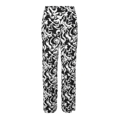 Image of Vero Moda Vmeasy WIDE Trousers, Women&#039;s, Size: Medium, White/black