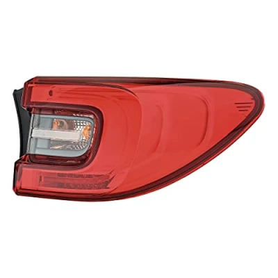 Image of 265508701R Rear light VALEO ORIGINAL PART 047028 Right Outer section with bulbs bulb holder RENAULT: Kadjar