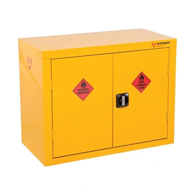 Image of Armorgard SafeStor Hazardous Substance Cabinets HFC1 (900W x 465D 700H) Cabinet No Stand required Optional