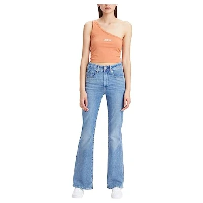 Image of Levi&#039;s 726 High Rise Flare Women&#039;s Jeans, Keep It Simple No Damage, 31W / 32L