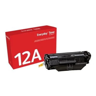 Image of Everyday by Xerox Mono Toner compatible with HP 12A (Q2612A), Standard Capacity