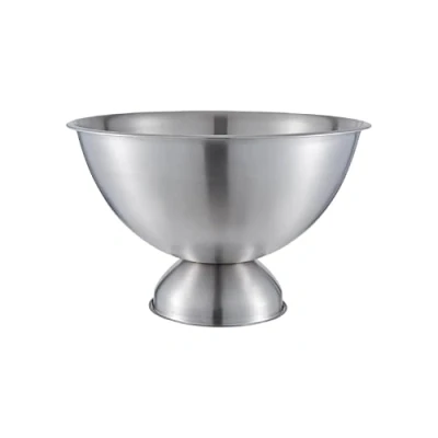 Image of Buckingham Stainless Steel Champagne &amp; Wine Cooler, Punch Bowl, ice Bucket 17.5 L / 40 cm (Matt Finish)