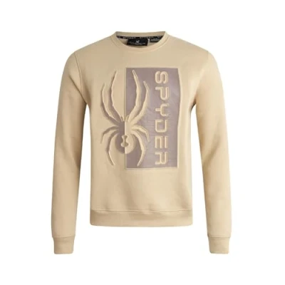 Image of Spyder Men&#039;s Core Sweatshirt Warm Pullover Sweater Fleece Crewneck Stylish Casual Sweaters for Men (S XXL), Cloud, L