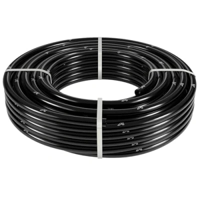 Image of 5mm ID Black 1 Metre Length Silicone Vacuum Hose AutoSiliconeHoses