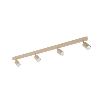 Image of Nex Ceiling Spotlight Bar Brown 4xGU10
