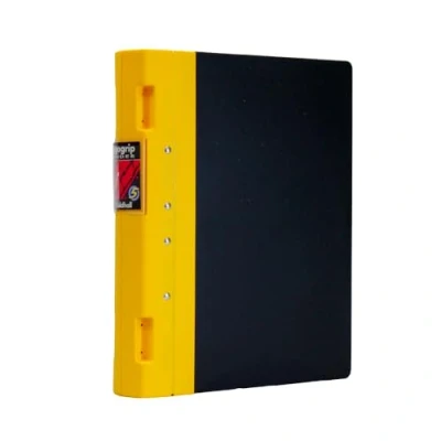 Image of Exacompta Guildhall Ergogrip Binder, 2 Rings, A4 Yellow