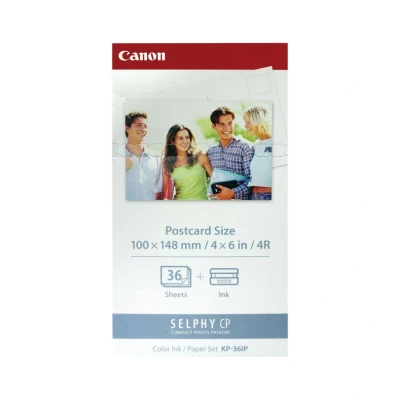 Image of Canon KP 36IP SELPHY Colour Inkjet Cartridge and Papers CO04703