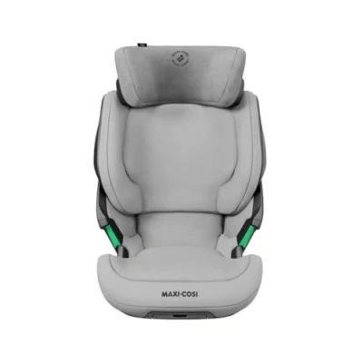 Image of Maxi Cosi Kore i Size High Back Booster Seat, 3.5 12 years, 100 150 cm, ISOFIX Car Adjustable Height/Width, Side Protection System Plus, Quick &amp; Easy Buckle Up, Authentic Grey