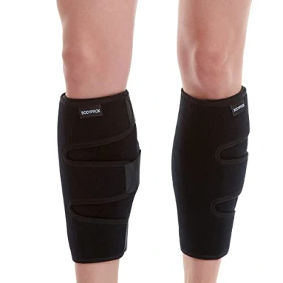 Image of Bodyprox Calf Support Brace 1 Pack, Adjustable Shin Splint Compression Sleeve
