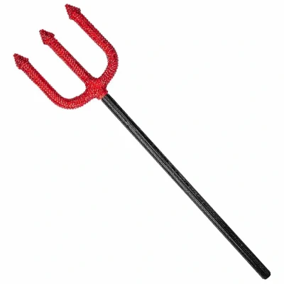 Image of Wicked Costumes Deluxe Rhinestone Devil Trident Fancy Dress Accessory