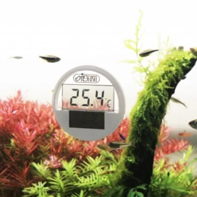Image of Solar LCD Digital Thermometer for Fish Tank Tropical Marine Aquarium Temperature