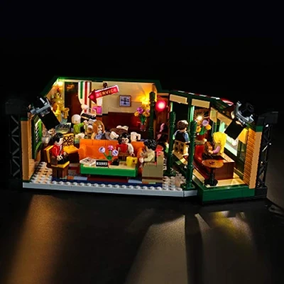 Image of BRIKSMAX Led Lighting Kit for Lego Friends Central Perk,Compatible with 21319 Building Blocks Model Not Include the Set