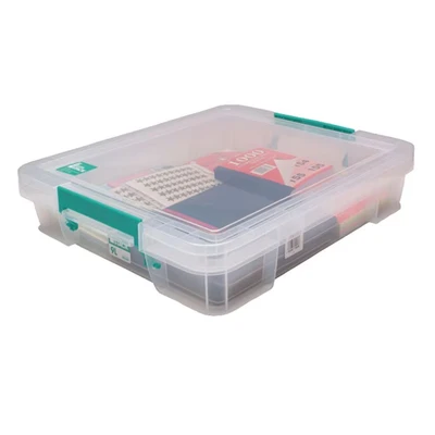 Image of StoreStack 9 Litre Storage Box W430xD360xH90mm Clear RB75897