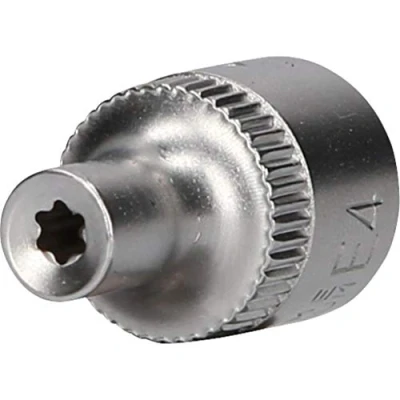 Image of BRILLIANT TOOLS BT021830 3/8 Inch Torx E Socket, E4 [Powered by KS Tools]