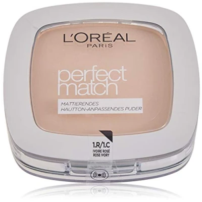 Image of L&#039;Oréal Paris Perfect Match Powder, No. 1.R/1.C Rose Ivory, 9 g