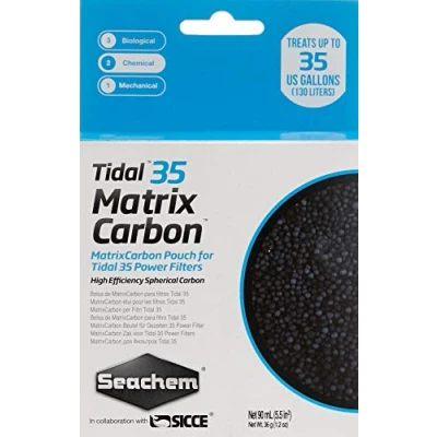Image of Tidal Seachem 35 Filter Replacement Matrix Carbon 90 ml