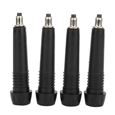 Image of Trekking Pole Tip, Alpenstock Tip 4 PCS Portable Replacement Rod for Hiking Walking Treking