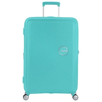 Image of American Tourister Soundbox Spinner L Expandable Case, 77 cm, 97/110 L, Blue (Poolside Blue)