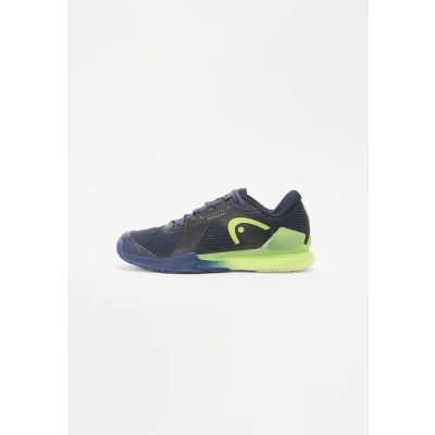 Image of Head Sprint PRO 4.0 Padel shoes, Men&#039;s, Size: 9, Navy/lime shoes