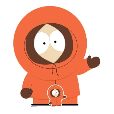 Image of Star Cutouts SC4695 South Park Kenny Cardboard Cut Out Height 85cm Official Merchandise Ideal Figure for Fans, Gifts, Collectors &amp; Display