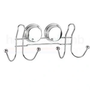 Image of Croydex Twist N Lock Plus Double Robe Hook
