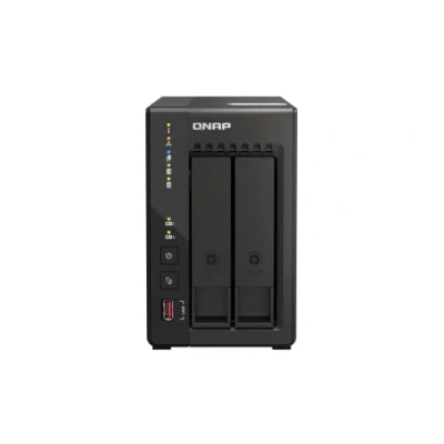 Image of QNAP TS 253E 8G 2 Bay Intel Quad core CPU Multimedia NAS with Dual 2.5GbE, 8GB RAM