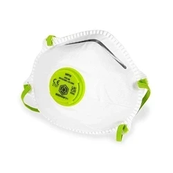 Image of Ffp2V Moulded Valved Respirator Pack 5 White