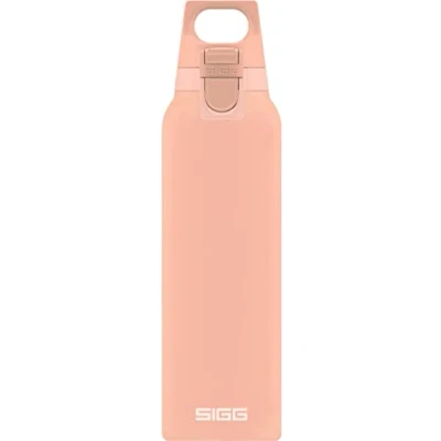 Image of SIGG Insulated Water Bottle Thermo Flask Hot &amp; Cold One With Tea Filter Leakproof BPA Free 18/8 Stainless Steel Pink 0.5L