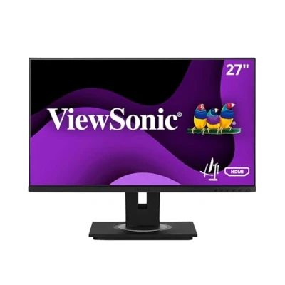 Image of ViewSonic VG2748a 2 27 inch 1080p Full HD Monitor with Frameless Design, Advanced Ergonomics, HDMI, USB, DisplayPort, VGA, Integrated Speakers, for Business or Home Office