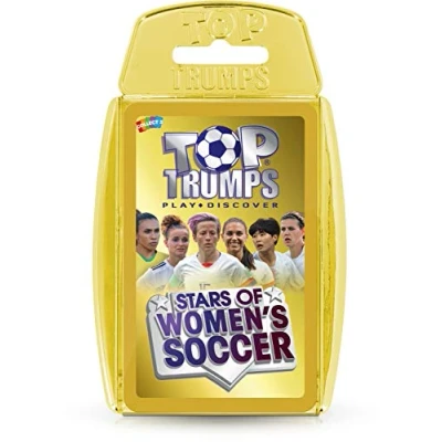 Image of Top Trumps Card Game Stars of Womens Soccer Family Games For kids and Adults Learning 2 Players more Kid War Wars 6 plus