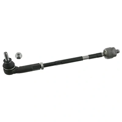 Image of 6N0422803C Tie Rod FEBI BILSTEIN 26251 Front Axle Left with lock nuts nut BMTS Turbo NEW VOLKSWAGEN: Lupo / 3L, Polo III Hatchback