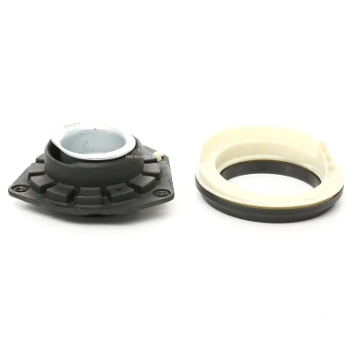 Image of 7701207678, 7701207678SK, 7701208891, 7701208891SK Top strut mount FEBI BILSTEIN 22619 Front Axle with ball bearing, rolling bearing Elastomer