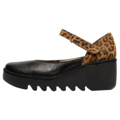 Image of BAWO543FLY Mousse Cheetah Leather Women&#039;s Heels Shoes