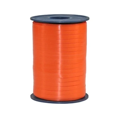 Image of PRÄSENT C.E. Pattberg America Gift Curling Ribbon Orange, 546 Yards of balloonribbon for Wrapping, 0.2 inches Width, Accessories Decoration &amp; Handicrafts, Presents, 5mm 500m, (2525 620)