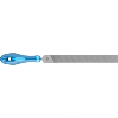 Image of Pferd 11210156 Cut 1 Type Hand File, Silver/Blue, 150 mm