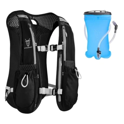 Image of UTOBEST Running Vest Backpacks Lightweight Functional Hydration Pack 5L, with 1.5L Bladder