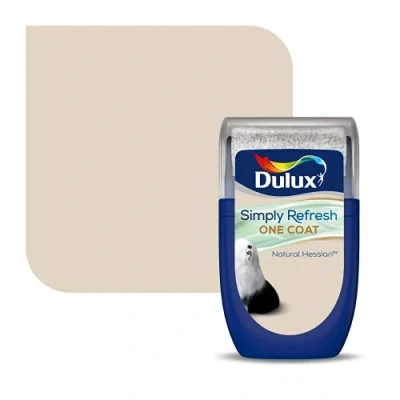 Image of Dulux Simply Refresh Tester Paint Natural Hessian 30ML, 5382950