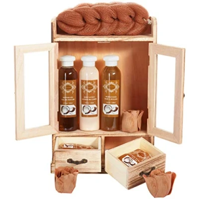 Image of BRUBAKER Cosmetics &#039;Coconut&#039; Bath and Body Gift Set (10 Pieces)