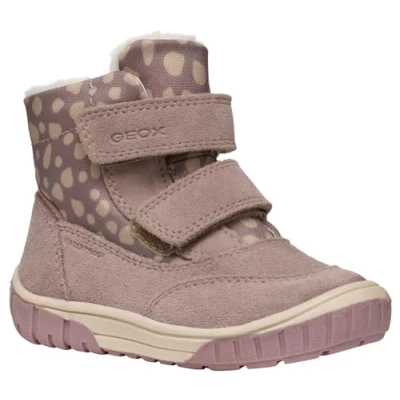 Image of Geox Boy&#039;s OMAR Girl WPF B Ankle Boot, DK Beige, 10 UK Child