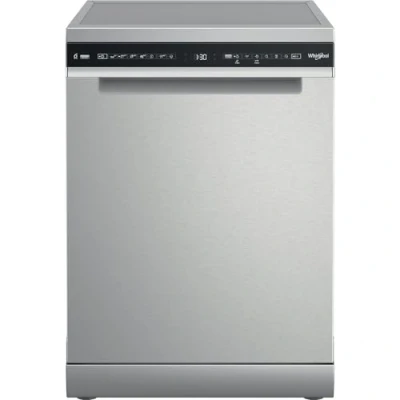 Image of Whirlpool W7F HS51 AX UK 15 Place Settings Freestanding Dishwasher Stainless Steel