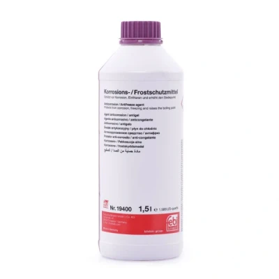 Image of JLM209722, JLM209722S1 Antifreeze FEBI BILSTEIN 19400 G12+ purple 1,5l 38(50/50) AUDI: A4 B7 Avant, A8 D3, A5 B8 Sportback, VOLKSWAGEN: Golf 4