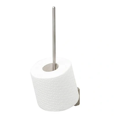 Image of Tiger Onu Spare Toilet Roll Holder, Stainless Steel Brushed, 4.8 x 26.4 9.4 cm