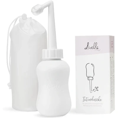 Image of Livella Perineal Bottle for Postpartum Care Designed in Germany Gentle and Hygienic Cleansing Increases Well Being During Ideal as Portable Bidet Travel
