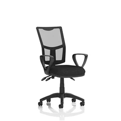 Image of Eclipse Plus III Mesh Back with Black Seat Loop Arms