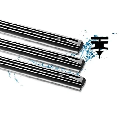 Image of Vehicle wiper Car Blade Windscreen Insert Hybrid Rubber Strip Refill 8mm 14&quot;16&quot;17&quot;18&quot;19&quot;20&quot;21&quot;22&quot;24&quot;26&quot;28&quot; Accessories All weather (Size : 4pcs 18inch 450mm)