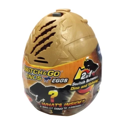 Image of VTech Switch &amp; Go Dinos Dino Egg, Interactive Preschool Toy, 2 In 1 Educational Toy for Children with Sound Effects, Collectable Dinosaur Toys 3, 4, 5, 6+ Year Olds, English Version