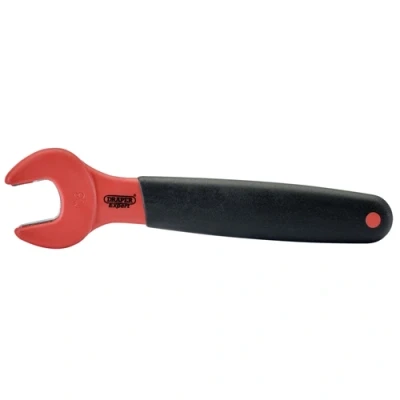 Image of Draper VDE Approved Fully Insulated Open End Spanner, 18mm