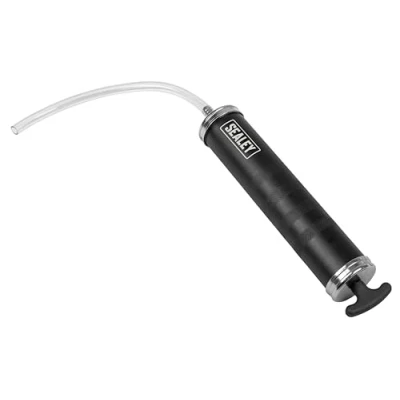 Image of Sealey Oil Suction Syringe 500ml Metal Body